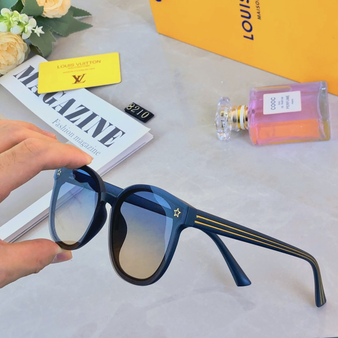 。。Louis vuitto*新款大框太阳眼镜男女时尚素颜显脸小墨镜ins防紫外线潮