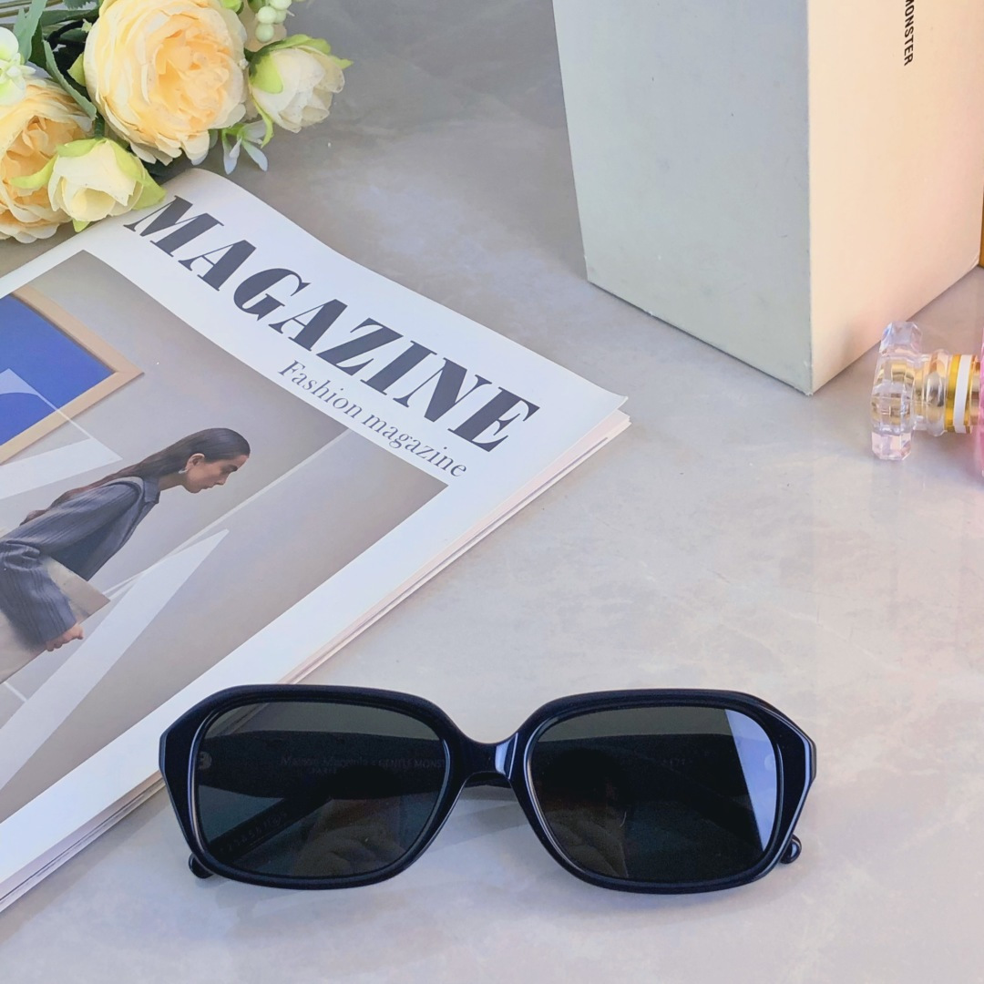 。。2035新明星同款GM眼镜框女素颜眼镜架男黑玳瑁框近视防蓝光平光镜