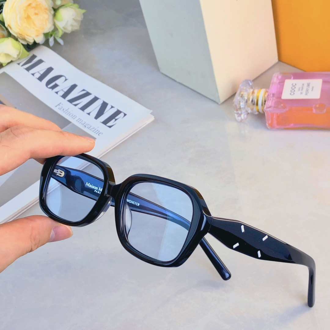 。。2035新明星同款GM眼镜框女素颜眼镜架男黑玳瑁框近视防蓝光平光镜