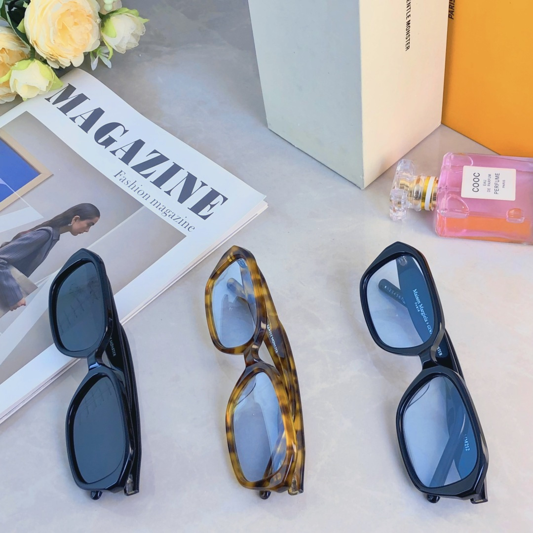 。。2035新明星同款GM眼镜框女素颜眼镜架男黑玳瑁框近视防蓝光平光镜