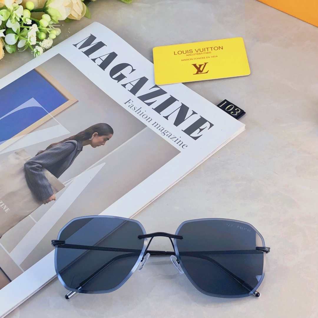 。。Louis vuitto*高清尼龙偏光太阳镜变色镜无框太阳镜眼镜钓鱼墨镜