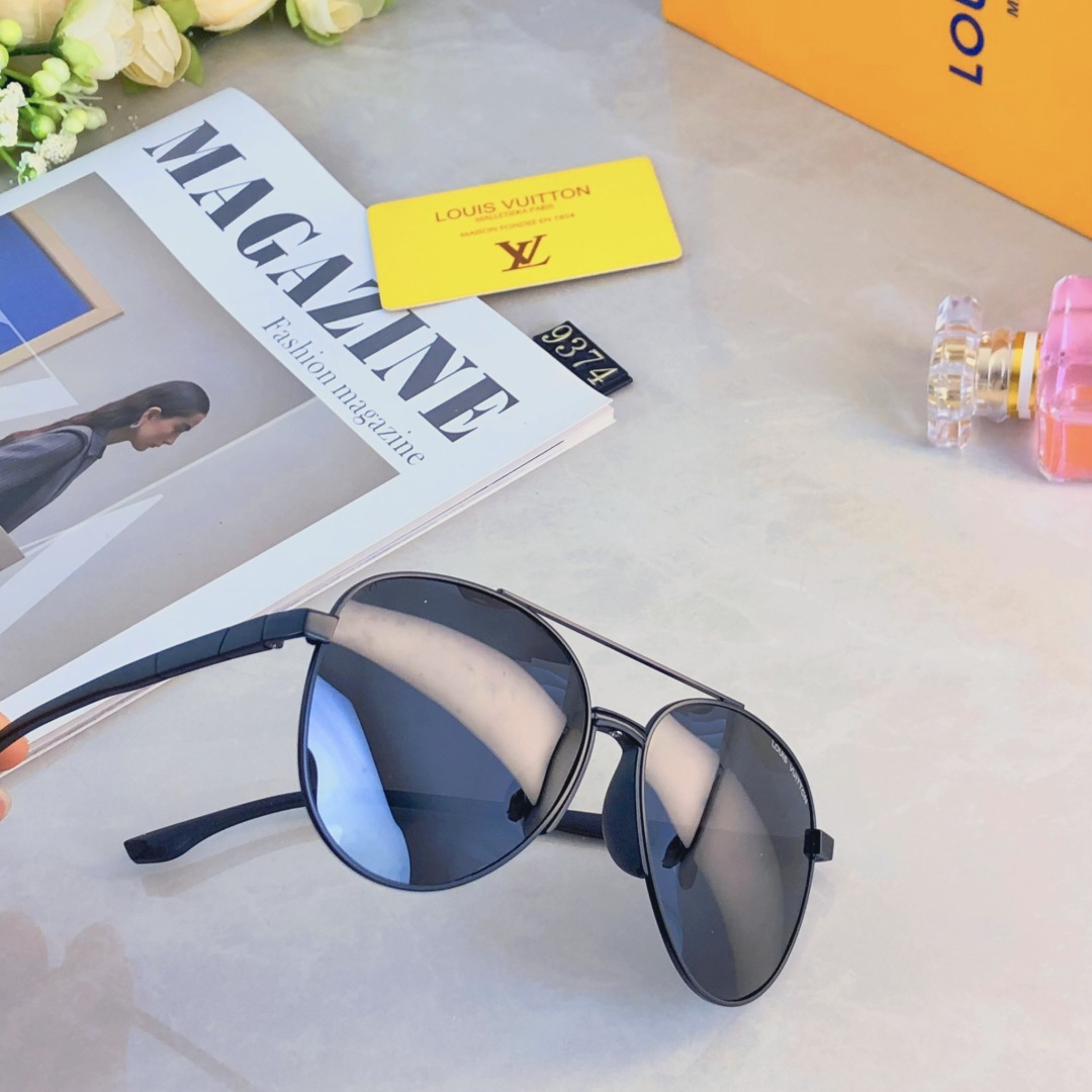 。。Louis vuitto*太阳镜欧版金属复古风简约法式优雅墨镜