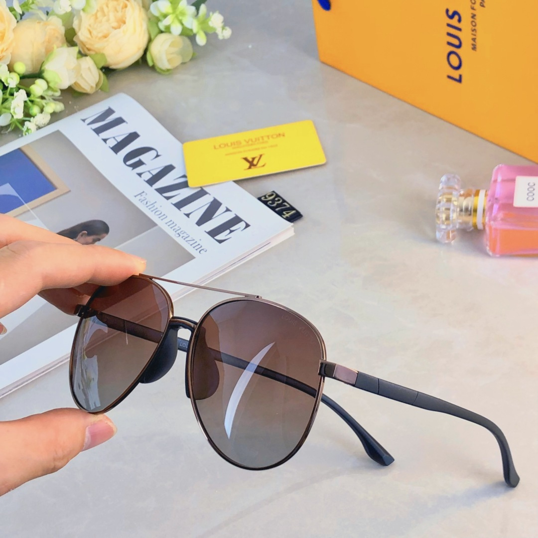 。。Louis vuitto*太阳镜欧版金属复古风简约法式优雅墨镜