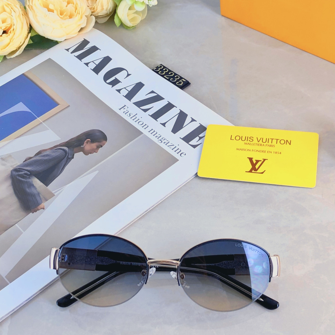 。。Louis vuitto*复古个性欧美墨镜高级感ins时髦辣妹街拍潮朋克太阳眼镜