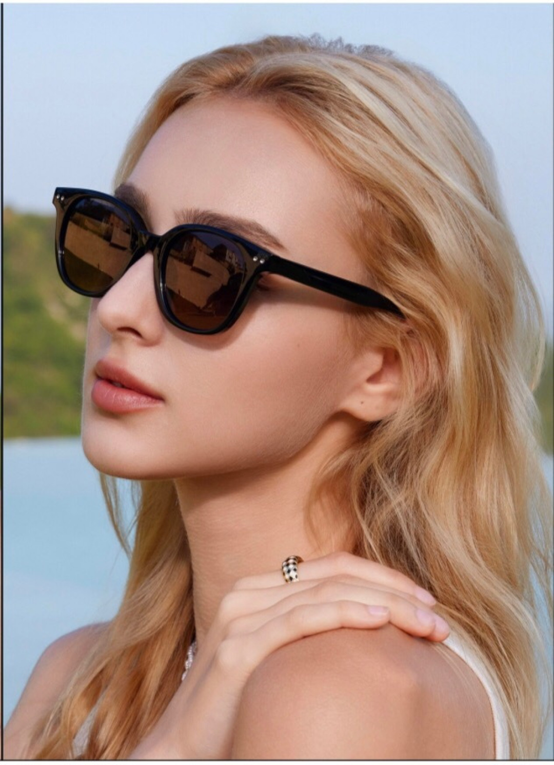 。。Gucc*新款欧美个性潮复古潮流太阳眼镜男女网红街拍墨镜遮阳ins