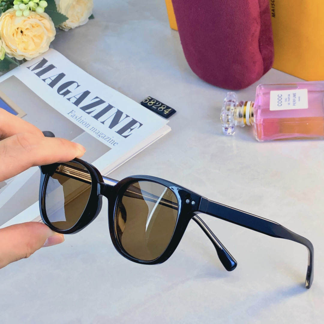 。。Gucc*新款欧美个性潮复古潮流太阳眼镜男女网红街拍墨镜遮阳ins