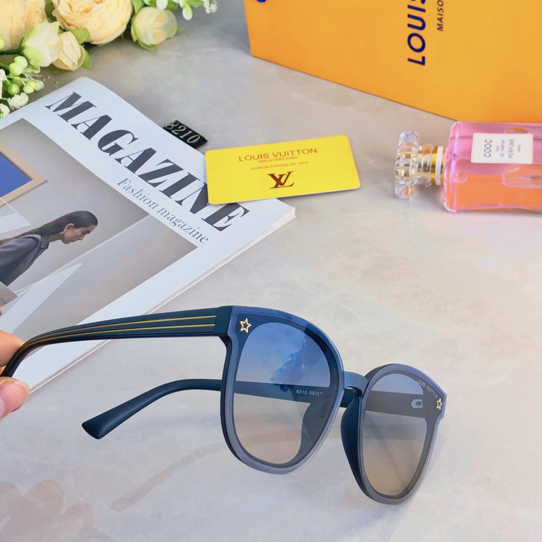。。Louis vuitto*太阳镜潮流新款沙滩遮阳镜时尚网红墨镜女韩版潮圆脸个性