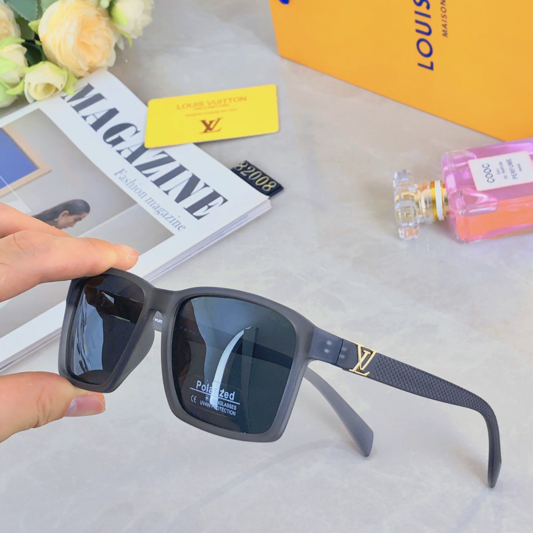 。。Louis vuitto*欧美男网红女太阳镜方形街拍新款墨镜防紫外线ins眼镜