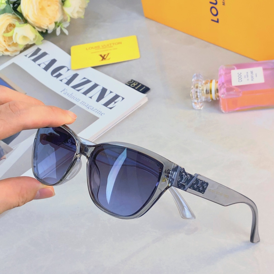 。。Louis vuitto*轻奢款复古墨镜女超轻高级品质感防紫外线太阳眼镜