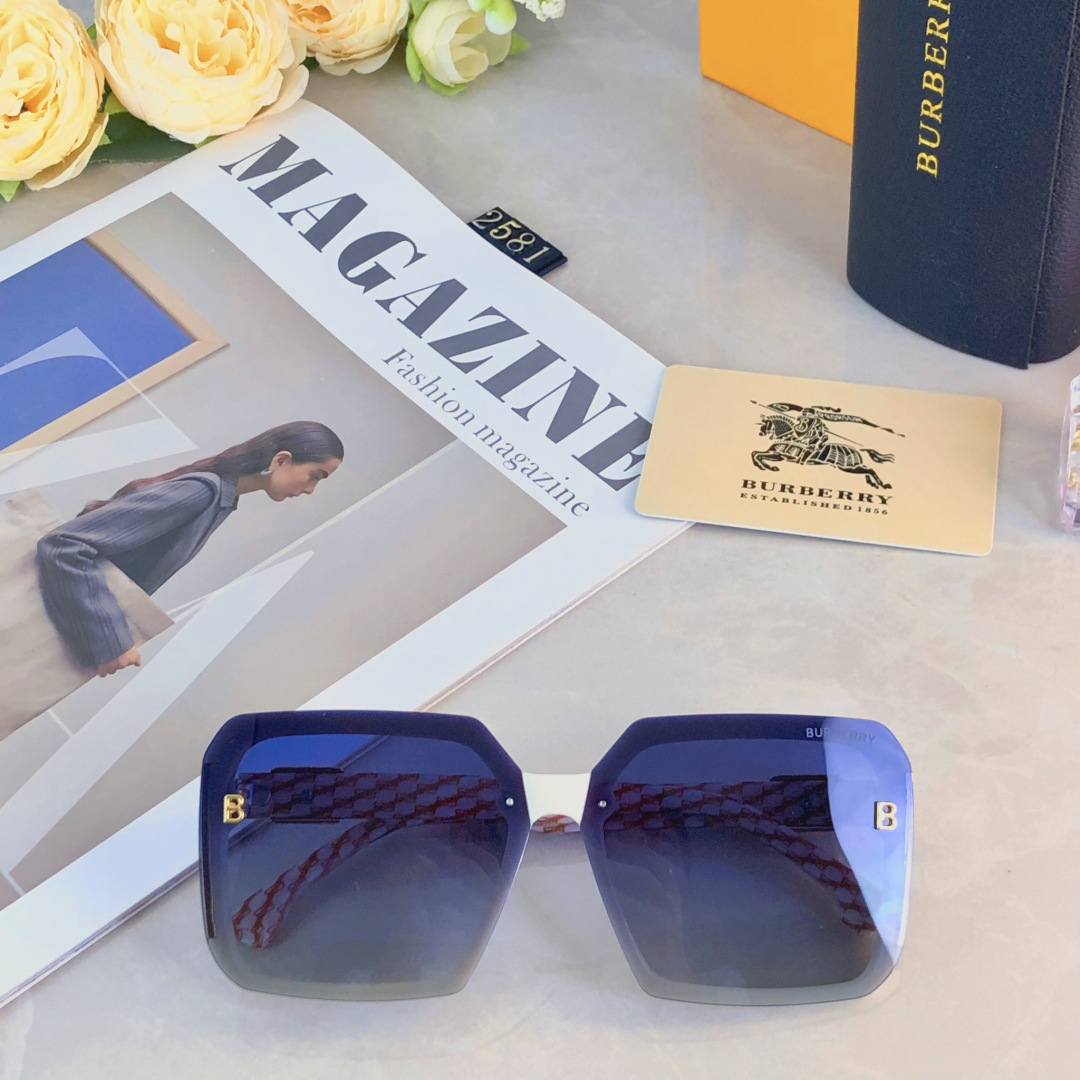 🔥🔥BalenCiag*时尚轻奢太阳镜女百搭素颜修饰脸型高级感防紫外线高清墨镜偏光镜