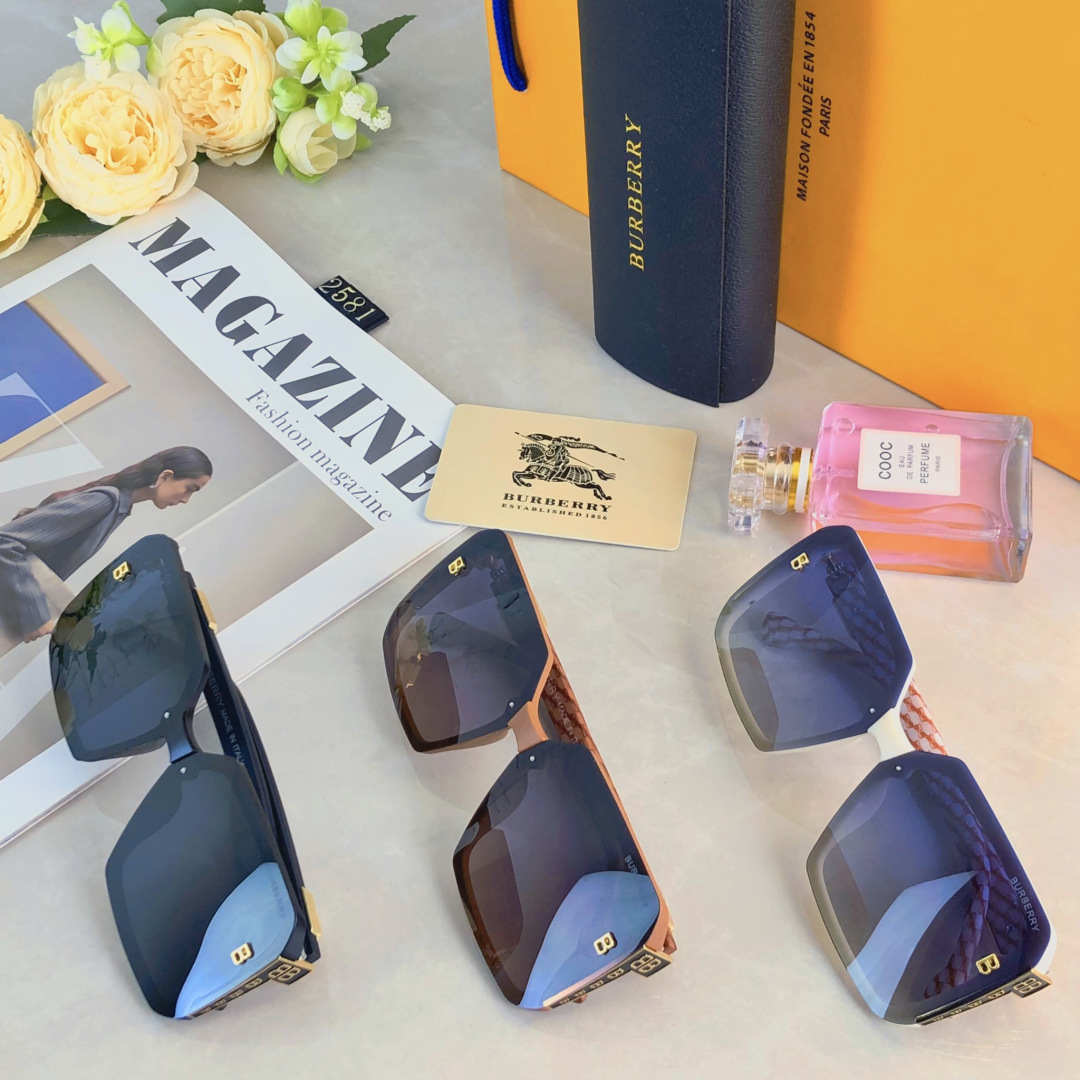 🔥🔥BalenCiag*时尚轻奢太阳镜女百搭素颜修饰脸型高级感防紫外线高清墨镜偏光镜