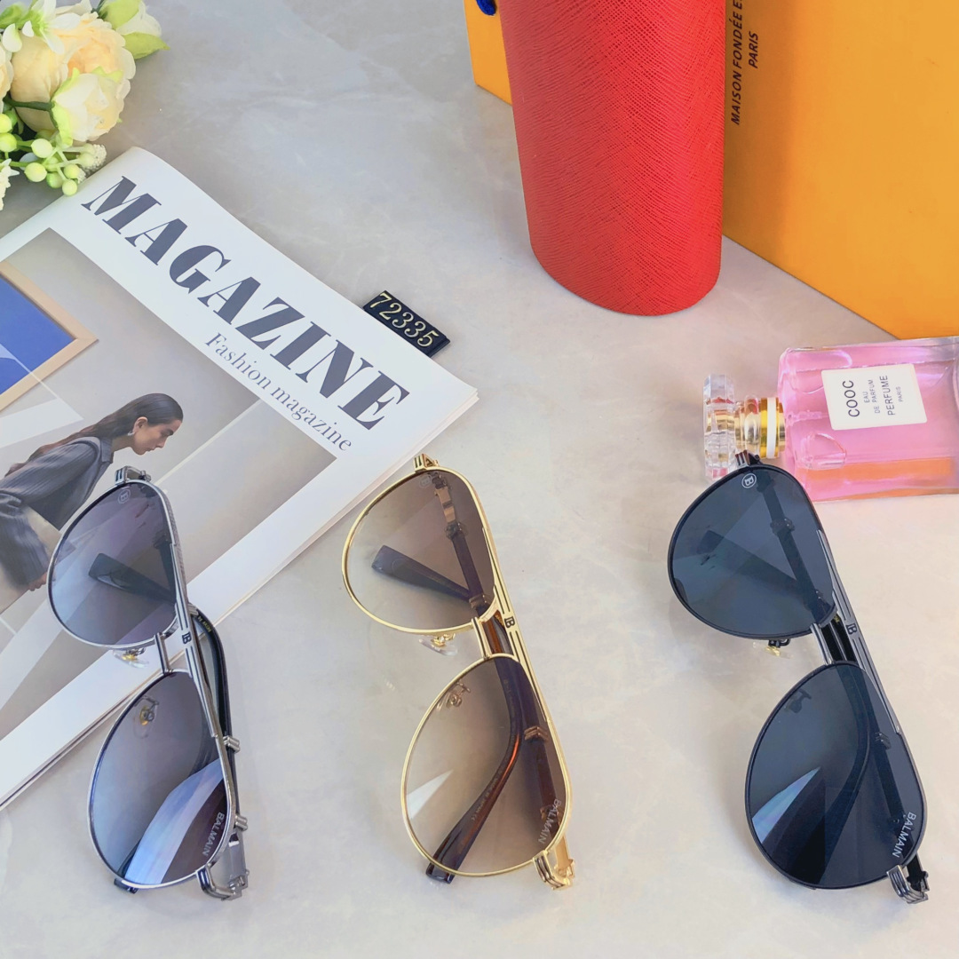 🔥🔥BALMAI*新款太阳镜出游驾驶遮阳墨镜欧美百搭双色太阳镜