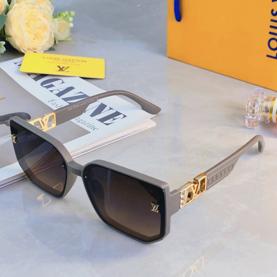 🔥🔥Louis vuitto*网红新款太阳眼镜女款时尚高档墨镜防紫外线高清太阳镜