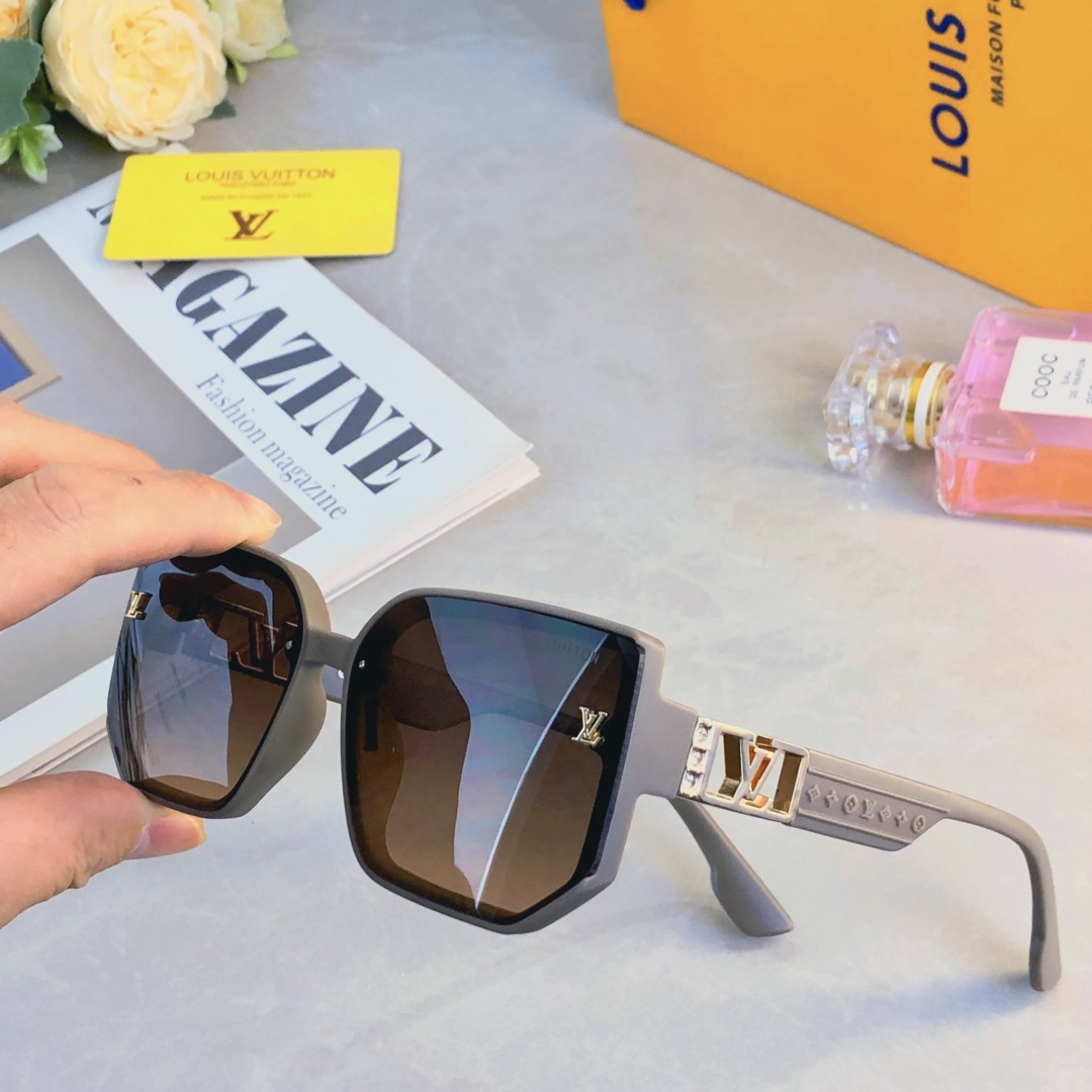🔥🔥Louis vuitto*网红新款太阳眼镜女款时尚高档墨镜防紫外线高清太阳镜