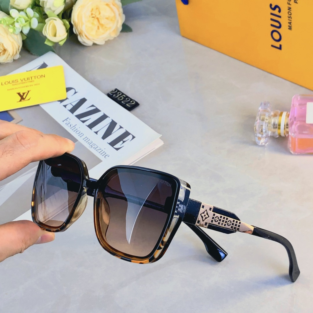 🔥🔥Louis vuitto*2025新款时尚高级感墨镜欧美太阳镜超高清防紫外线太阳镜