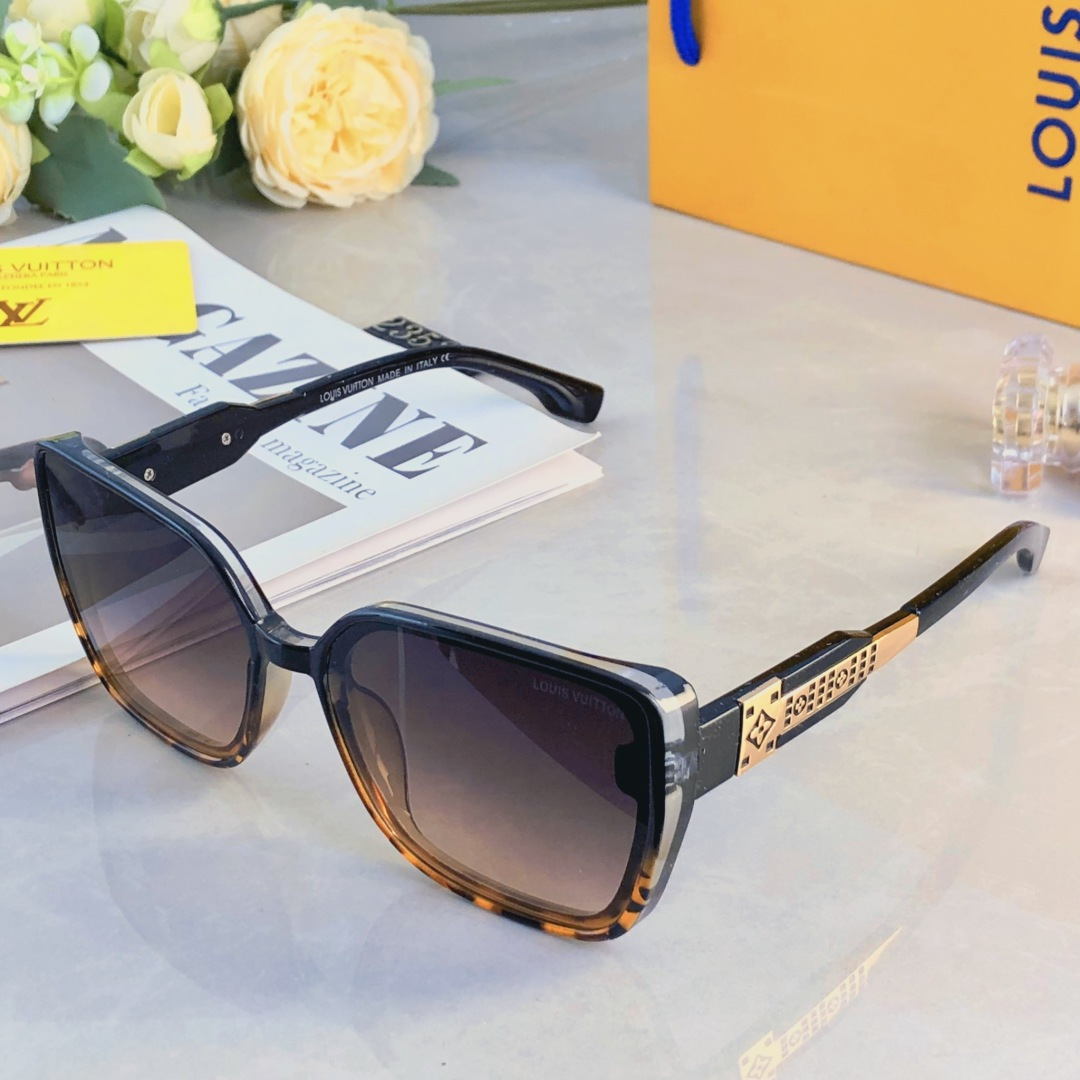 🔥🔥Louis vuitto*2025新款时尚高级感墨镜欧美太阳镜超高清防紫外线太阳镜