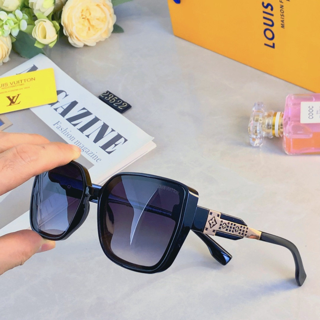 🔥🔥Louis vuitto*2025新款时尚高级感墨镜欧美太阳镜超高清防紫外线太阳镜