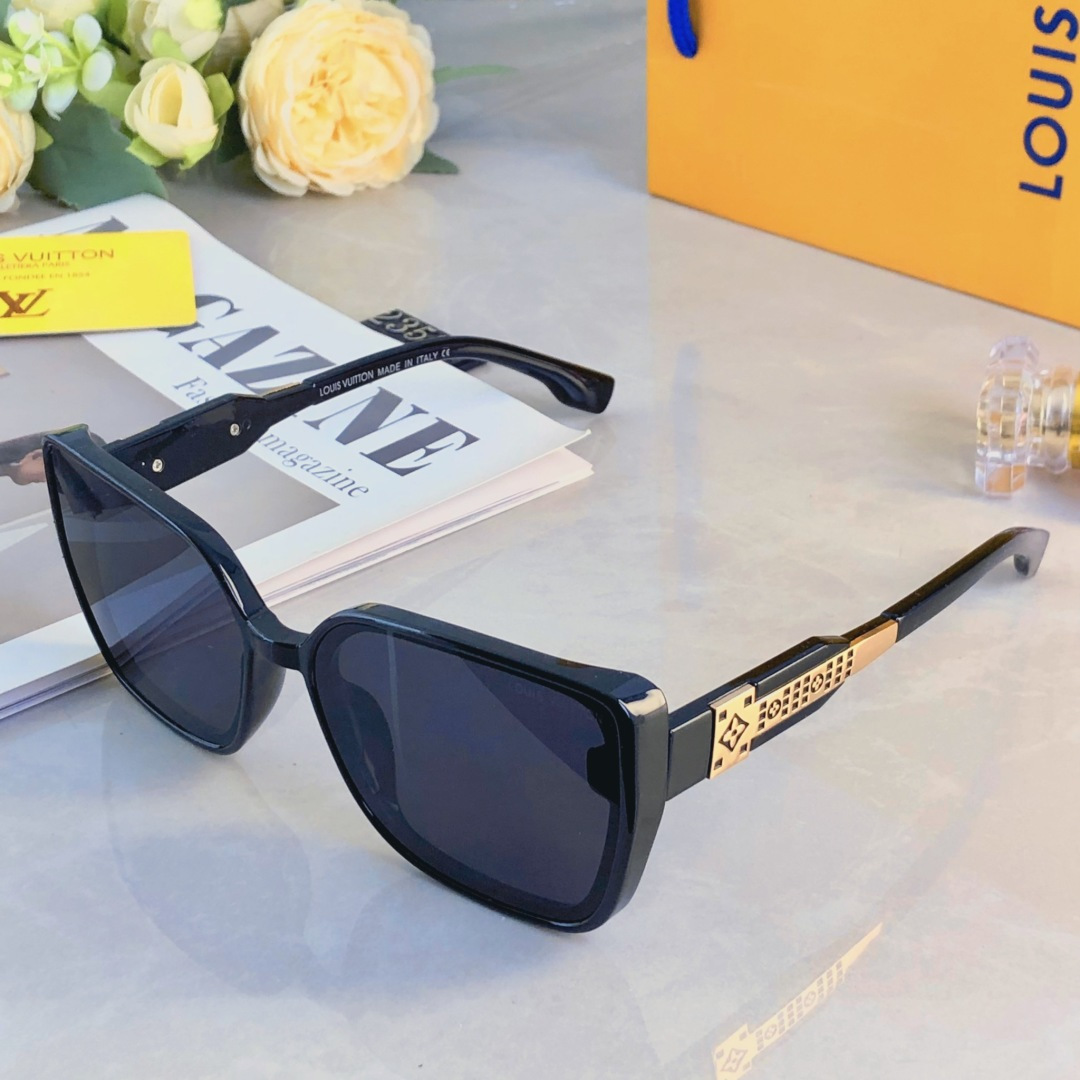 🔥🔥Louis vuitto*2025新款时尚高级感墨镜欧美太阳镜超高清防紫外线太阳镜