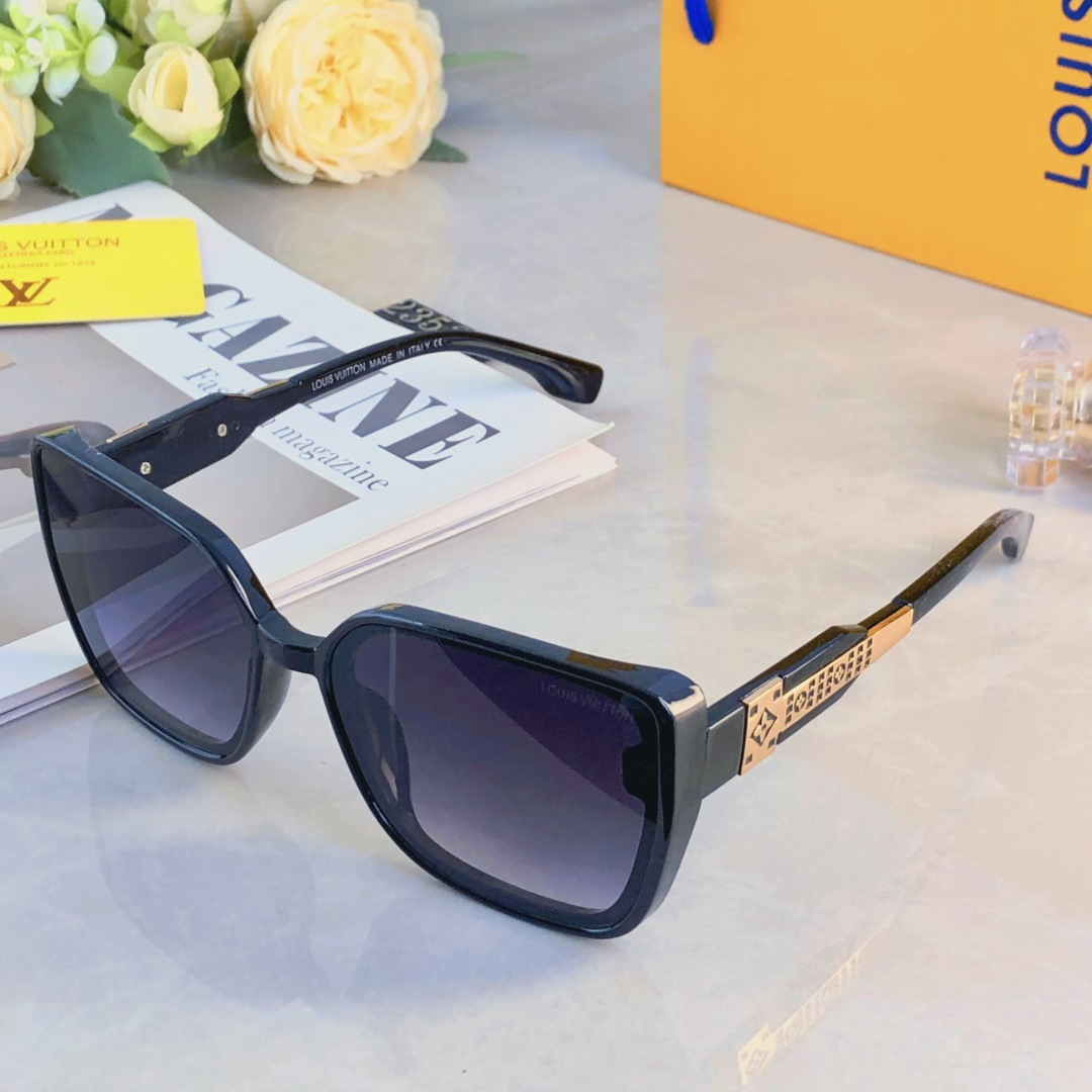🔥🔥Louis vuitto*2025新款时尚高级感墨镜欧美太阳镜超高清防紫外线太阳镜