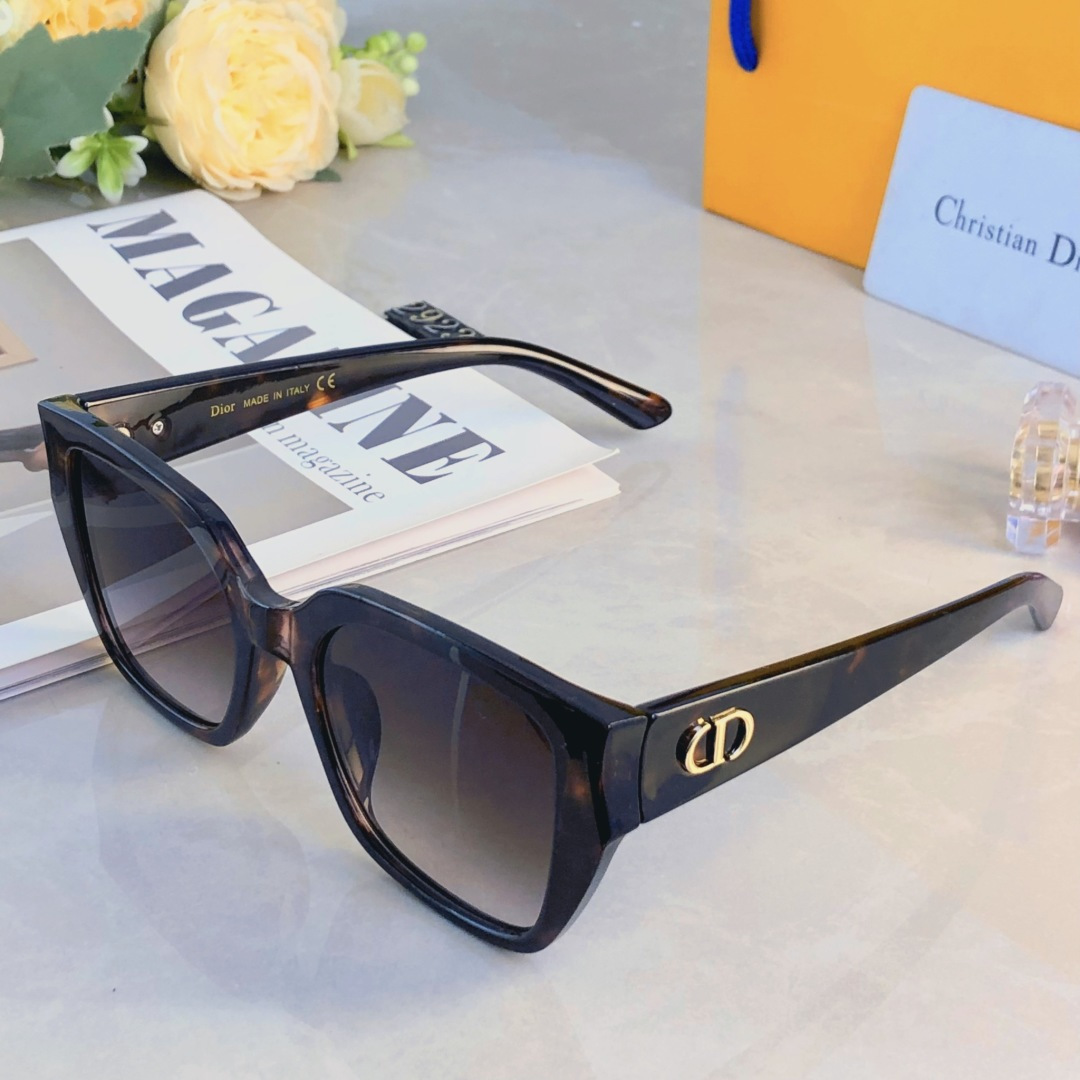 🔥🔥Dio*2025新款欧美轻奢风潮墨镜女时尚太阳眼镜男士高级感遮阳墨镜