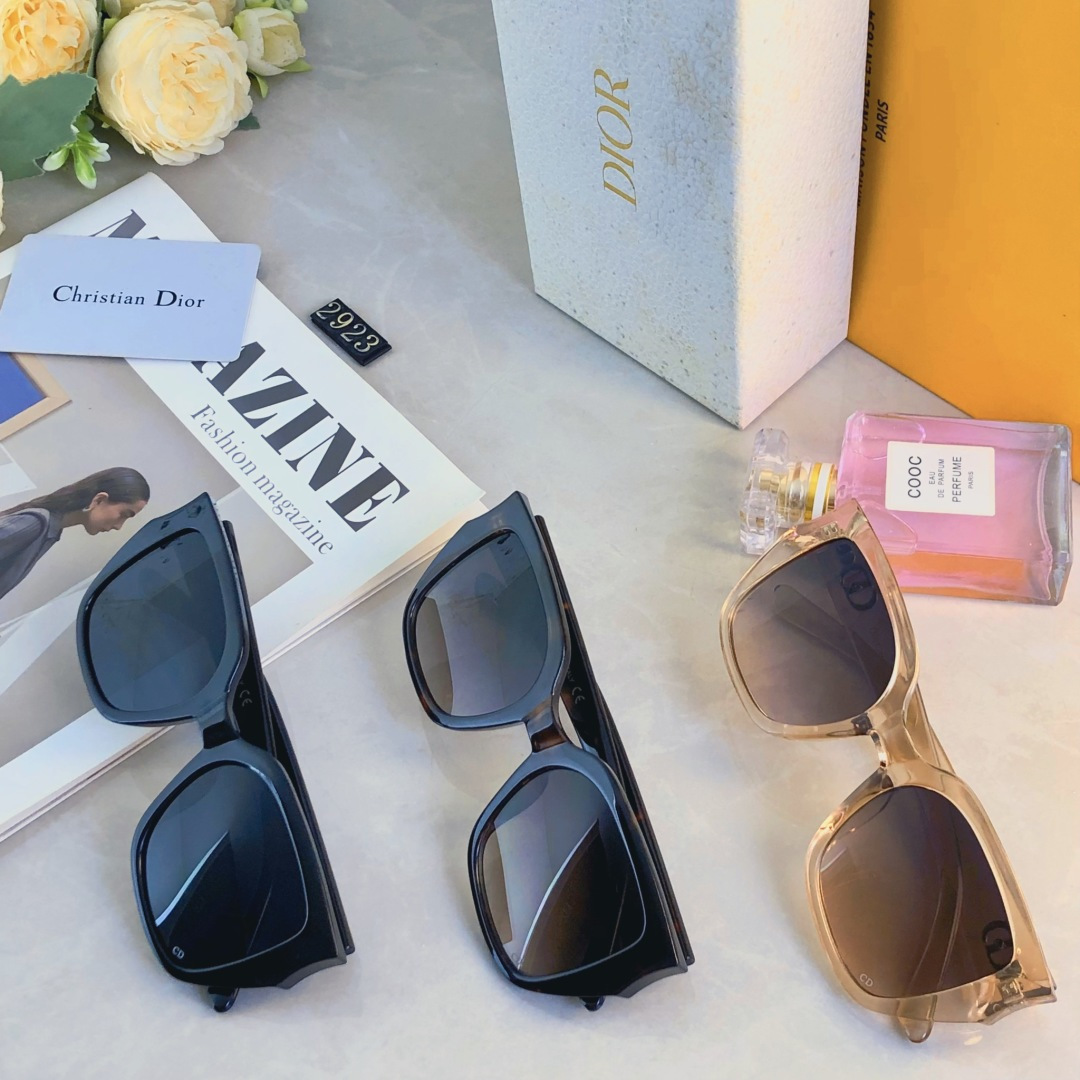 🔥🔥Dio*2025新款欧美轻奢风潮墨镜女时尚太阳眼镜男士高级感遮阳墨镜