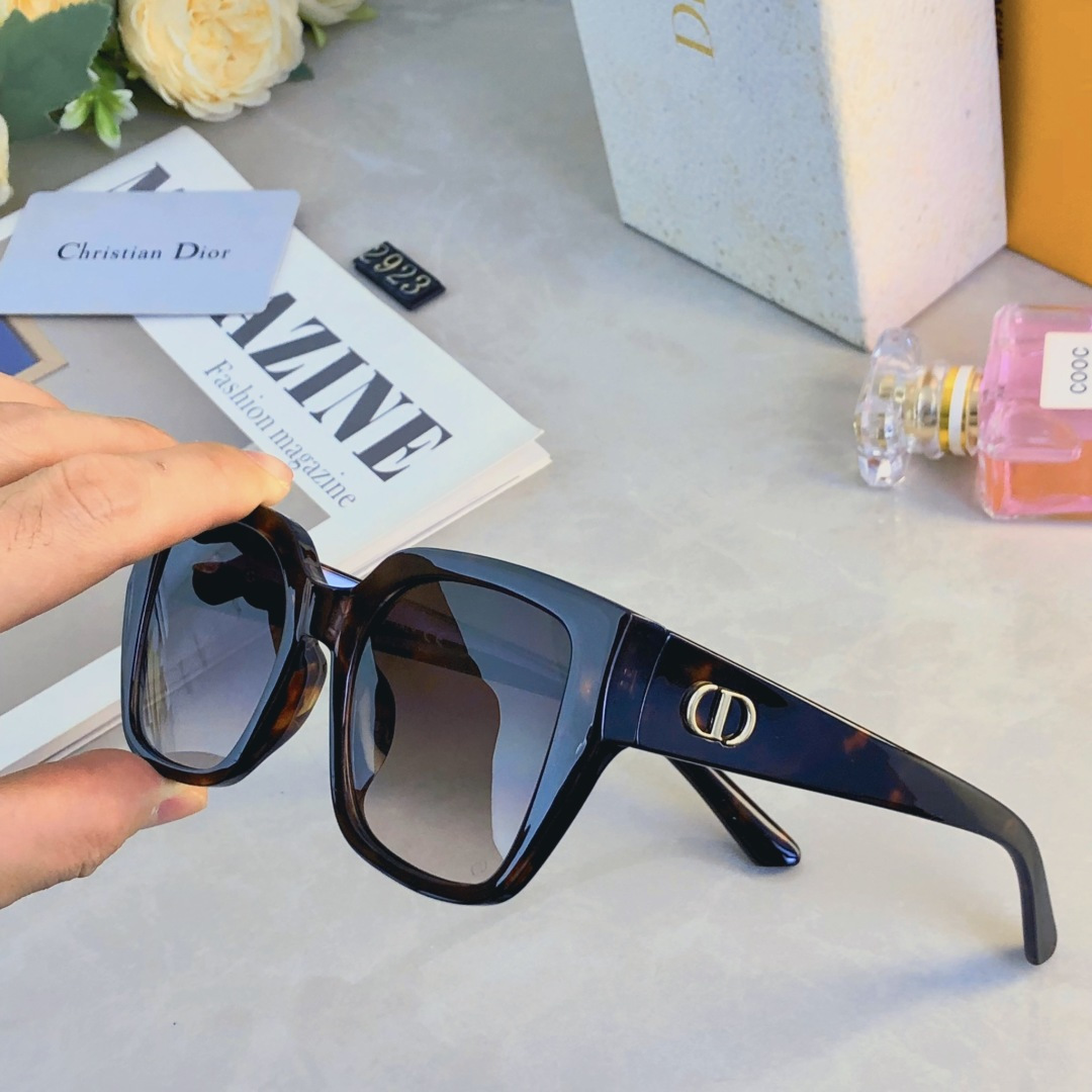 🔥🔥Dio*2025新款欧美轻奢风潮墨镜女时尚太阳眼镜男士高级感遮阳墨镜