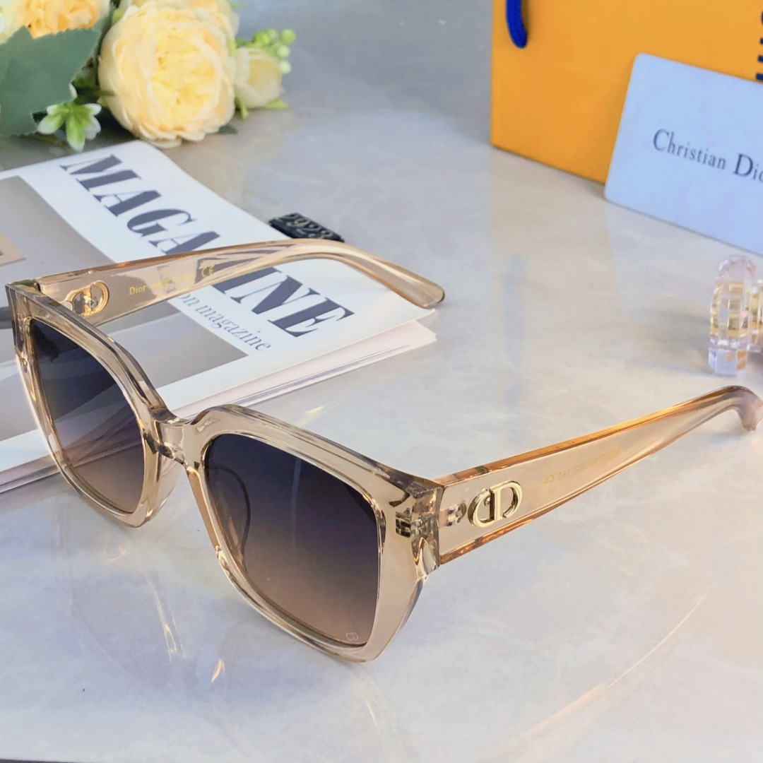 🔥🔥Dio*2025新款欧美轻奢风潮墨镜女时尚太阳眼镜男士高级感遮阳墨镜
