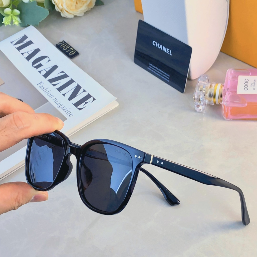 🔥🔥Chane*太阳镜2025新款男士眼镜潮流时尚帅气墨镜女夏网红街拍复古风