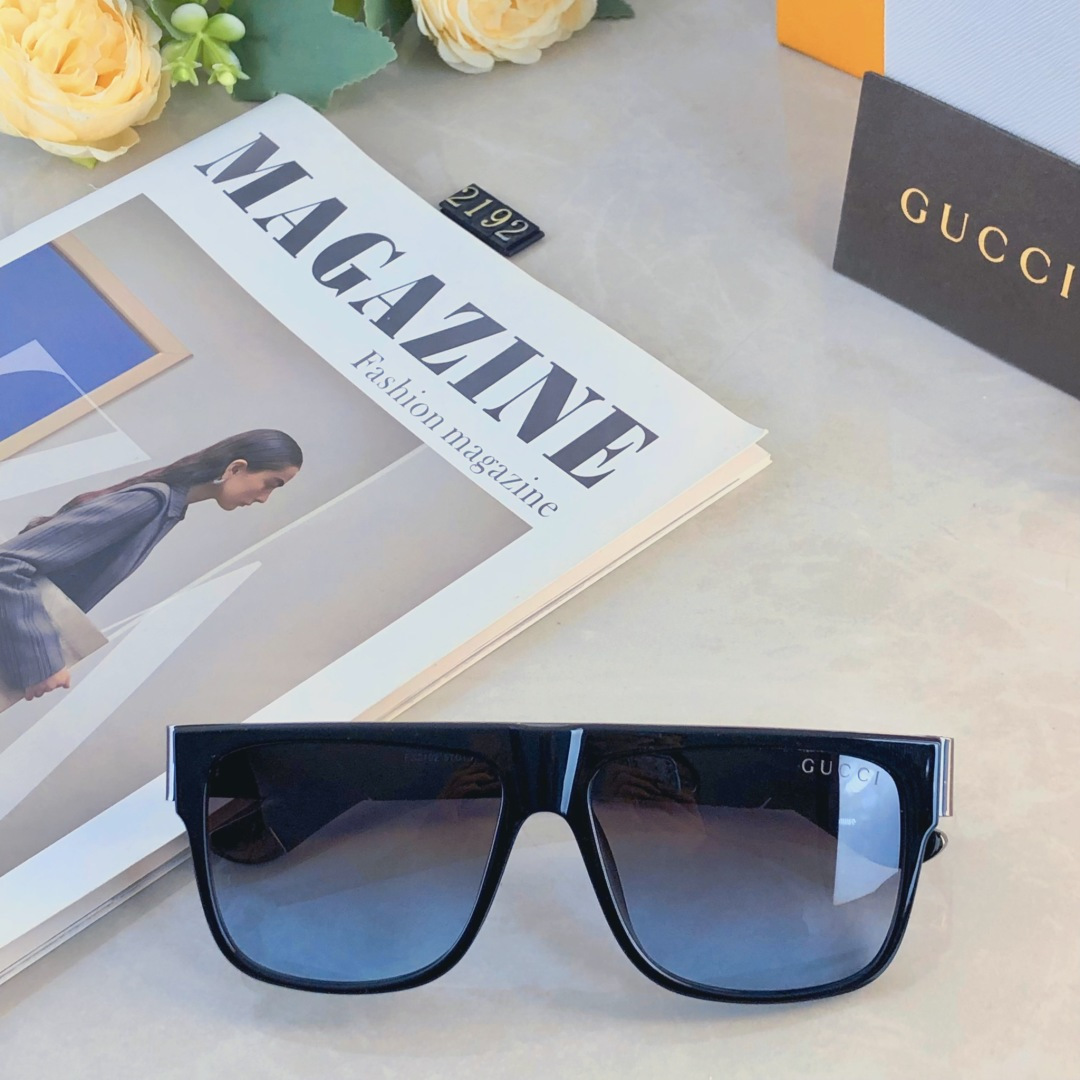 🔥🔥Gucc*2025新款高清偏光墨镜男士开车司机驾驶专用防紫外线太阳镜高级感