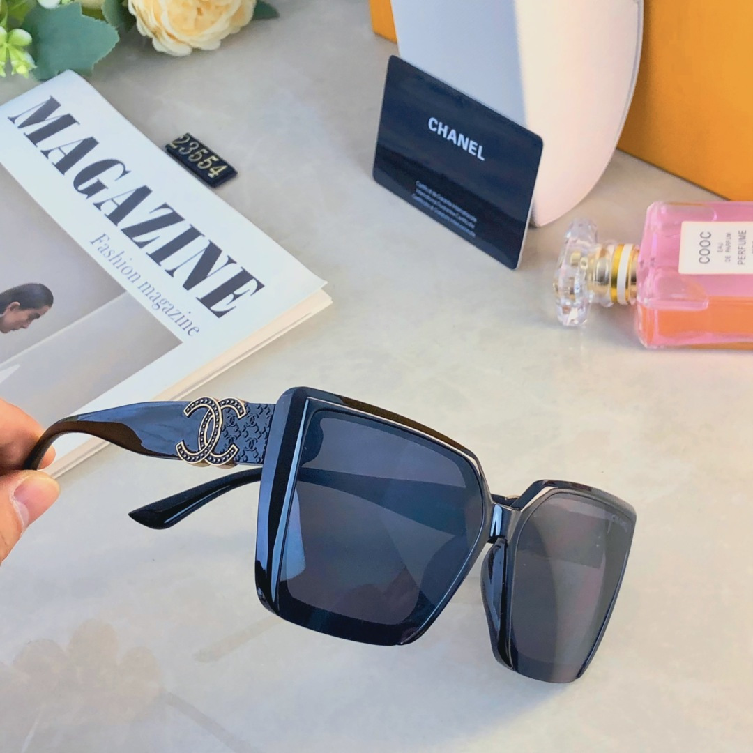 。。Chane*新款爆款时尚眼镜欧美太阳镜太阳眼镜高级潮流墨镜户外紫外线拍照