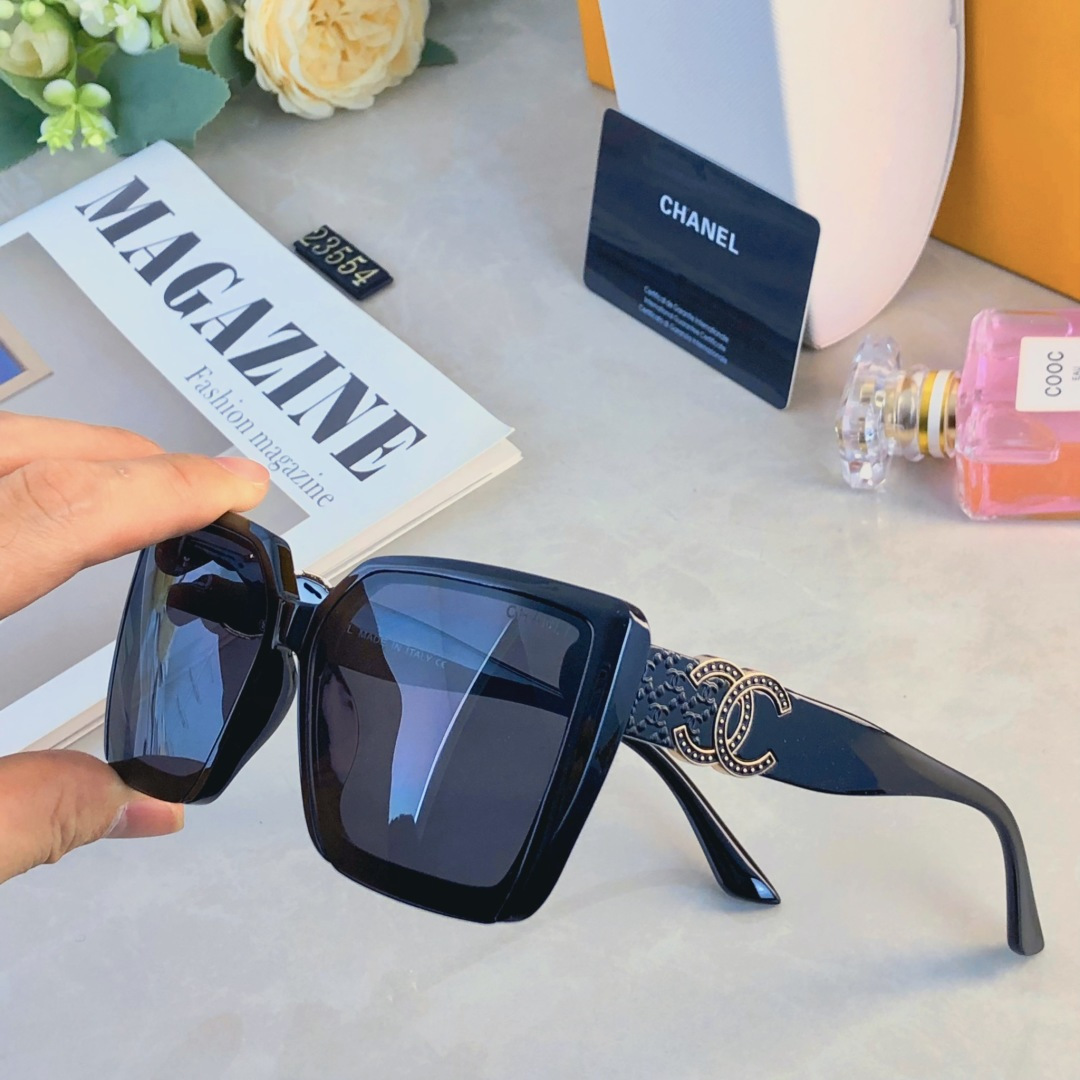 。。Chane*新款爆款时尚眼镜欧美太阳镜太阳眼镜高级潮流墨镜户外紫外线拍照