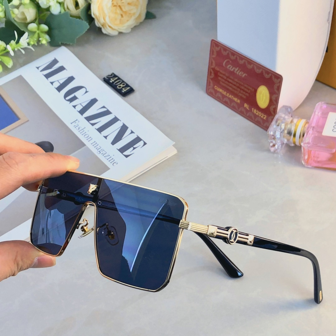 。。Cartie*2025新款复古美式墨镜女街拍时髦简约男士太阳眼镜