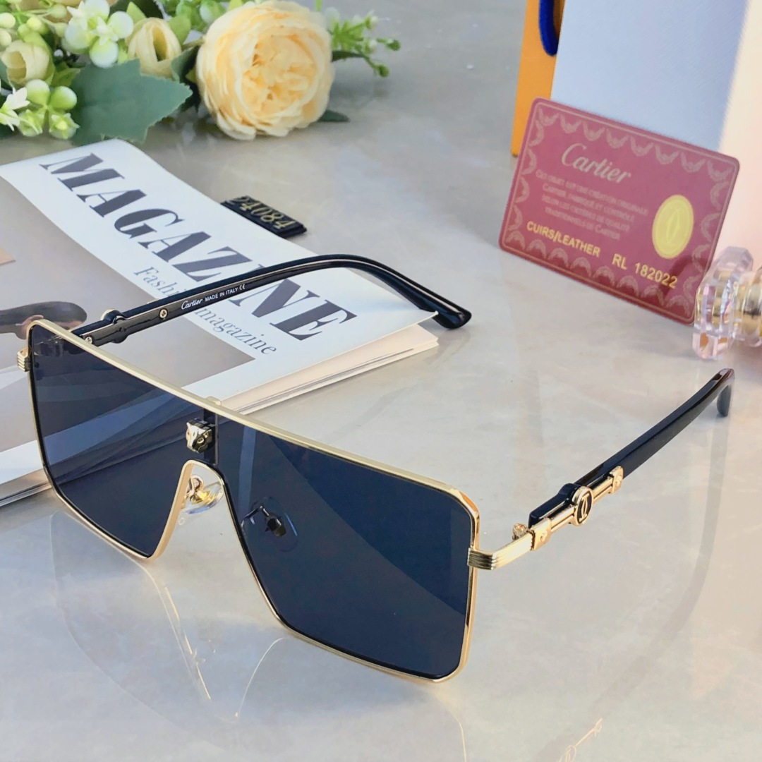 。。Cartie*2025新款复古美式墨镜女街拍时髦简约男士太阳眼镜