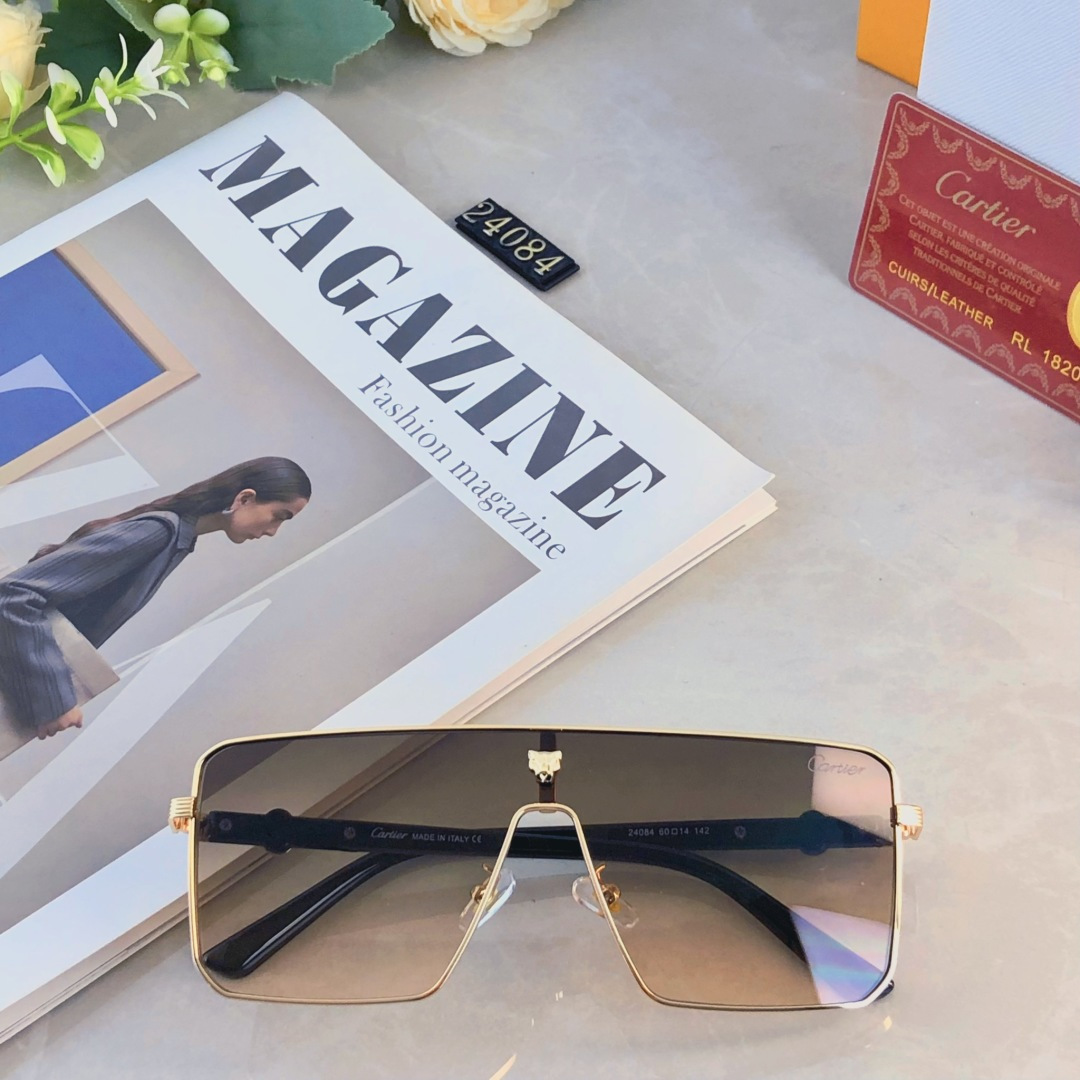 。。Cartie*2025新款复古美式墨镜女街拍时髦简约男士太阳眼镜