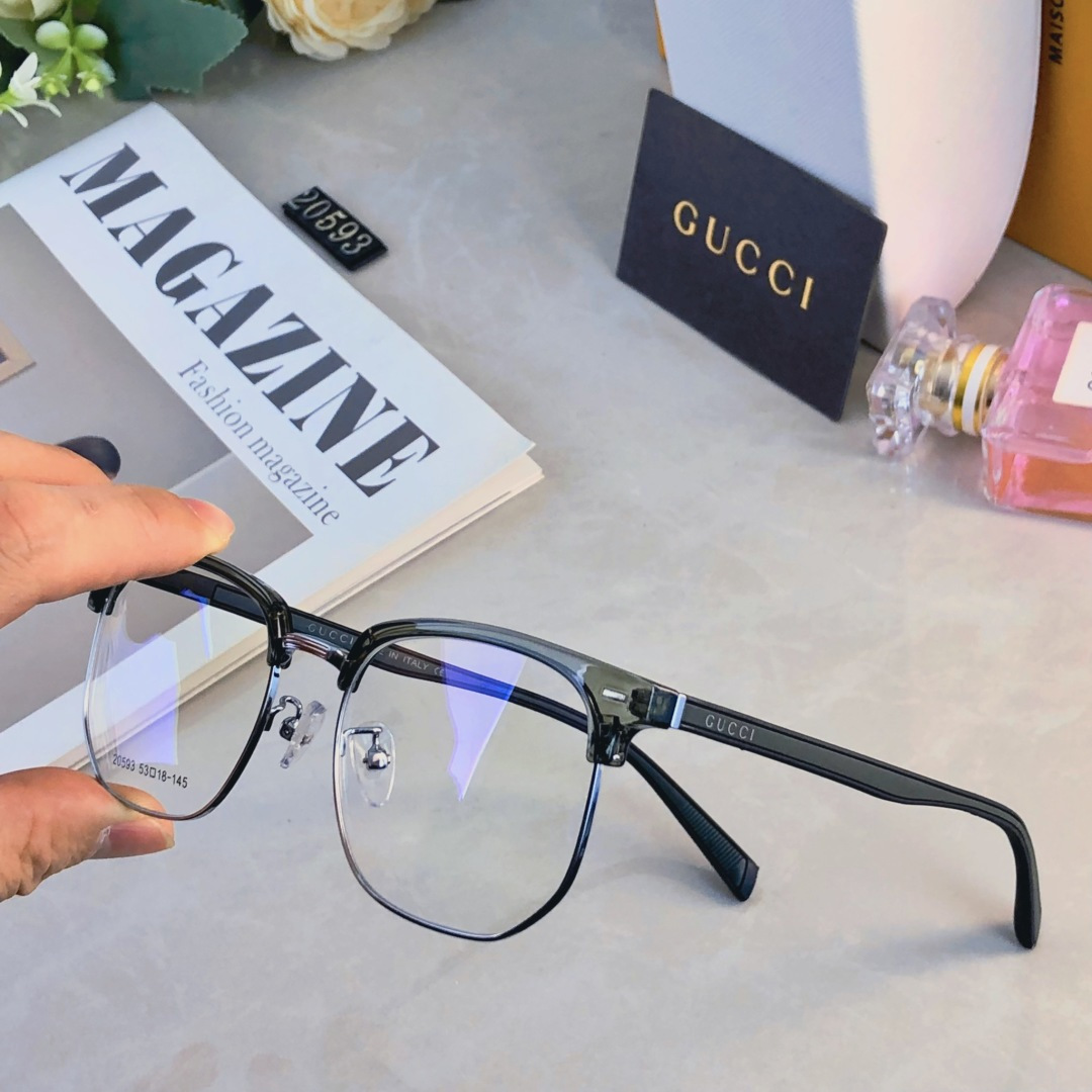 。。Gucc*近视可配度数时代少年团明星同款镜架男女眼镜框