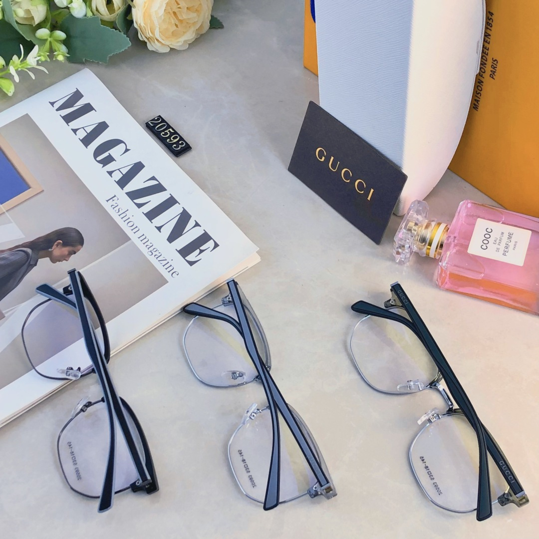 。。Gucc*近视可配度数时代少年团明星同款镜架男女眼镜框