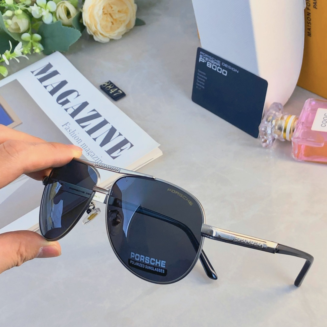 。。Porsch*2025保时捷汽车男士复古偏光太阳镜欧美潮流新款驾驶墨镜开车眼镜