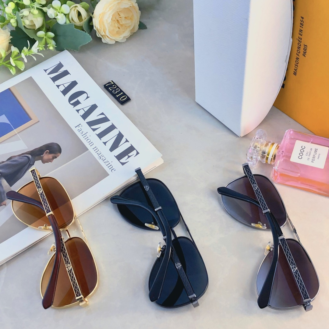 。。Maybac*欧美时尚眼镜防晒墨镜太阳眼镜经典款金属双梁飞行员蛤蟆