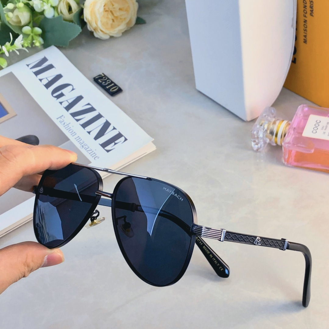 。。Maybac*欧美时尚眼镜防晒墨镜太阳眼镜经典款金属双梁飞行员蛤蟆