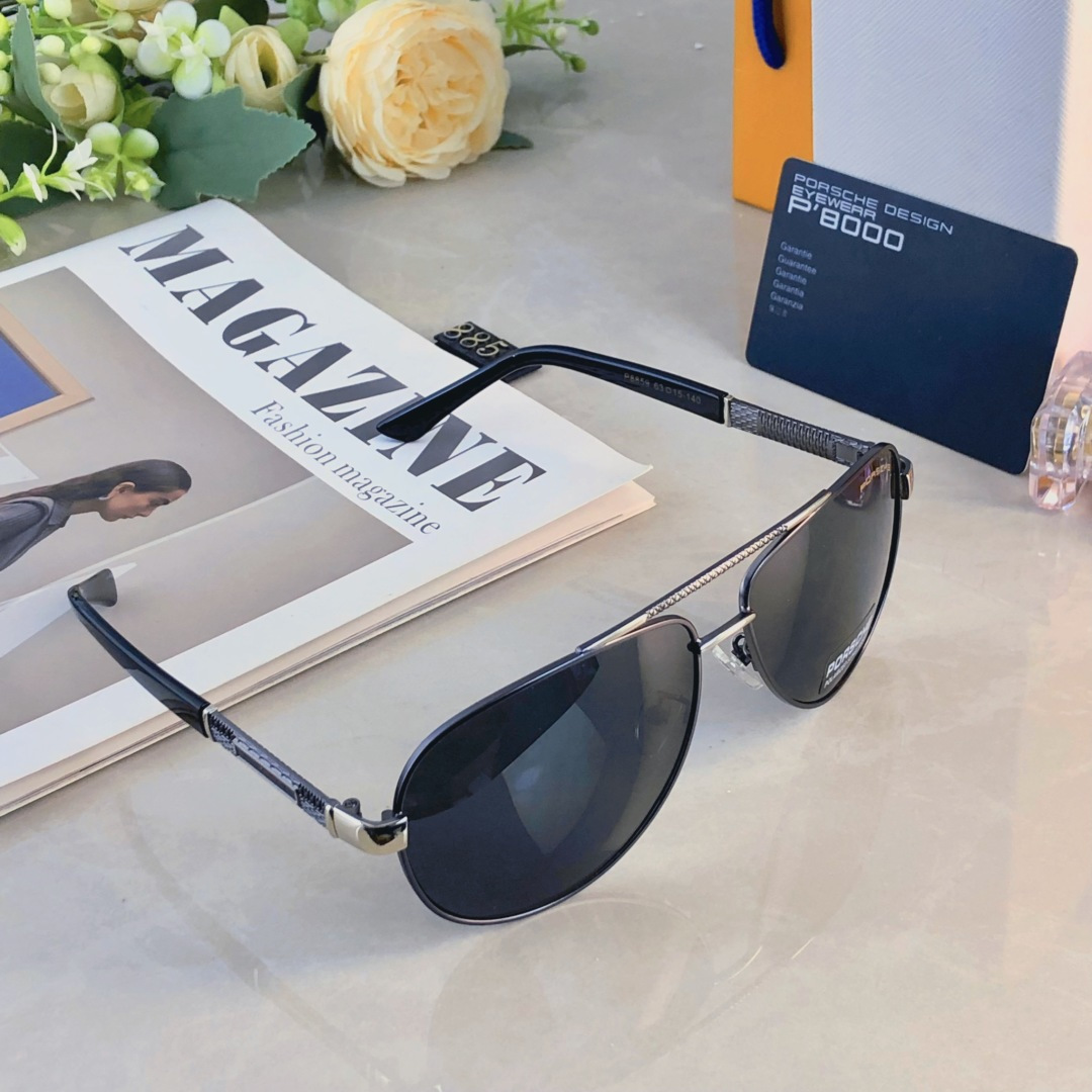 。。Porsch*新款时尚帅气偏光太阳眼镜户外驾驶司机专用墨镜防强光遮阳