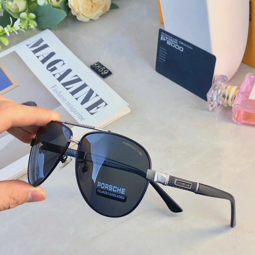 。。Porsch*新款时尚帅气偏光太阳眼镜户外驾驶司机专用墨镜防强光遮阳