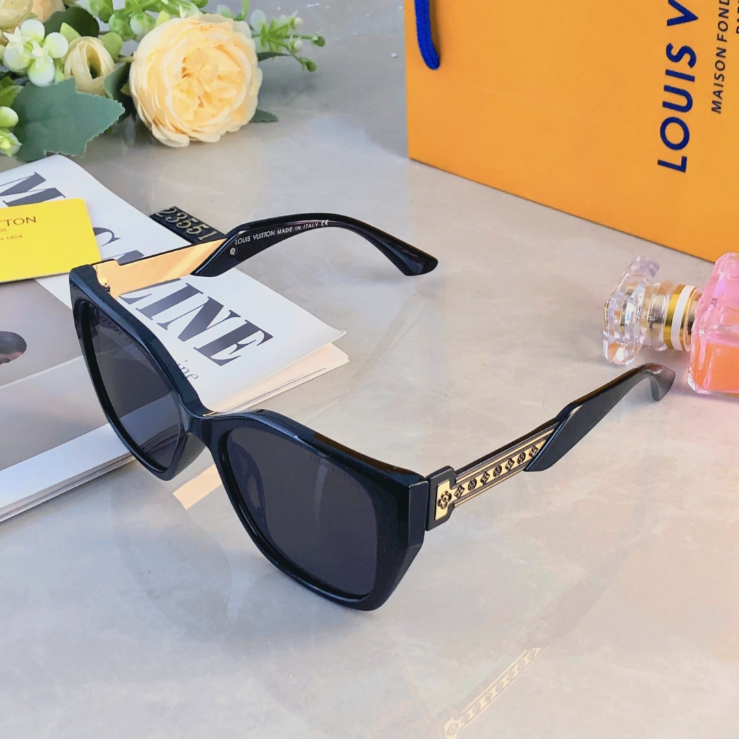 。。Louis vuitto*墨镜女款大框显瘦百搭遮阳防晒太阳眼镜