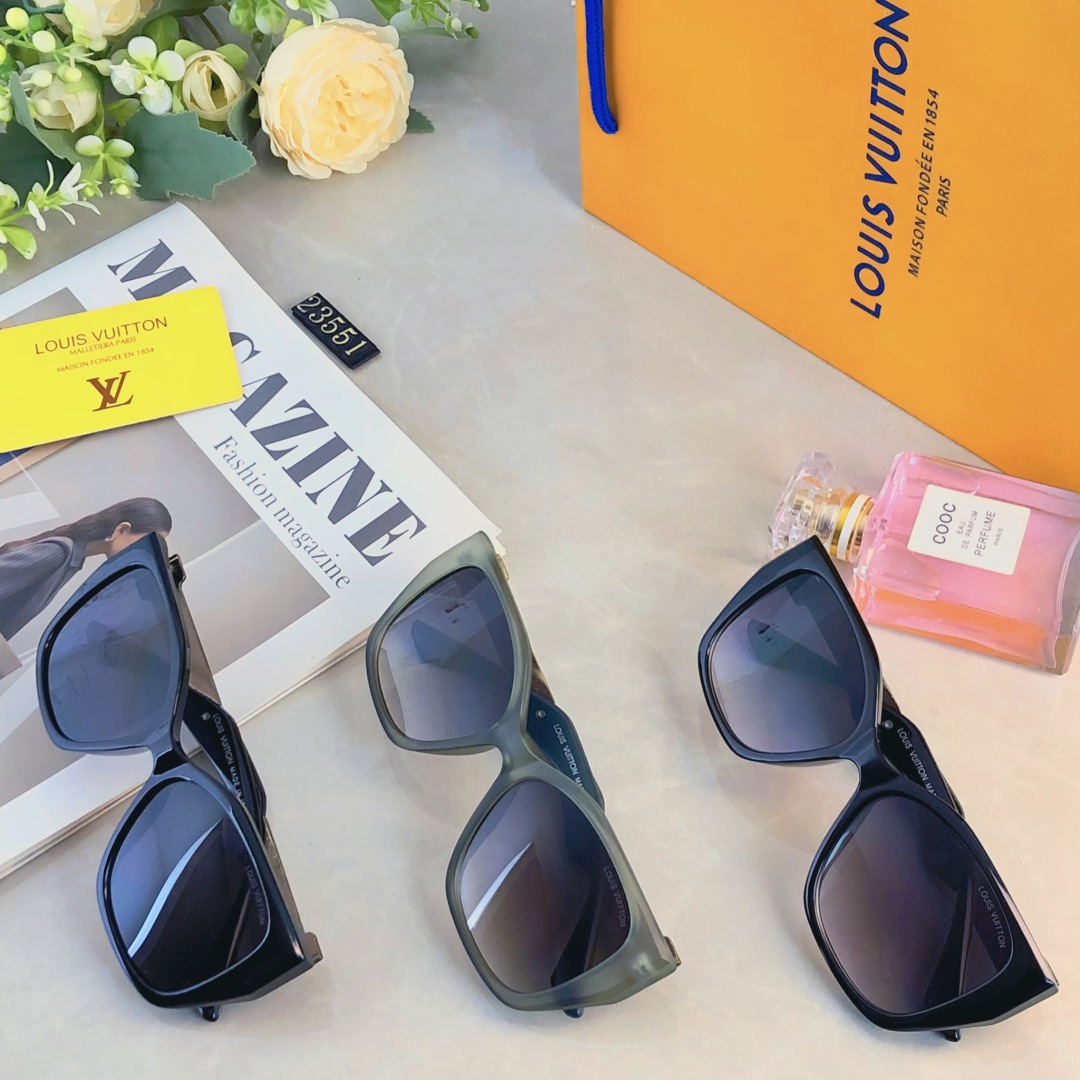 。。Louis vuitto*墨镜女款大框显瘦百搭遮阳防晒太阳眼镜