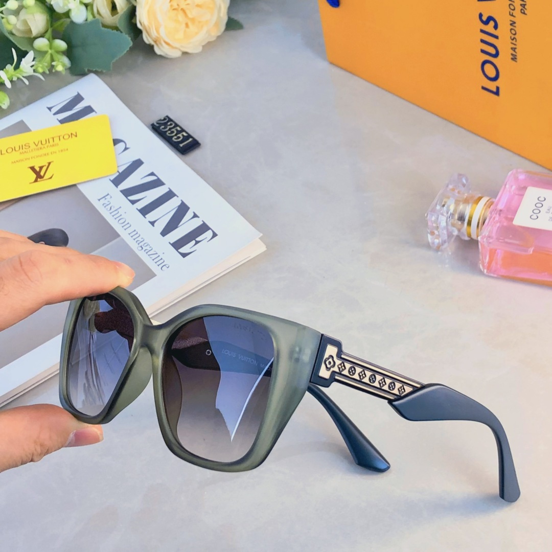 。。Louis vuitto*墨镜女款大框显瘦百搭遮阳防晒太阳眼镜