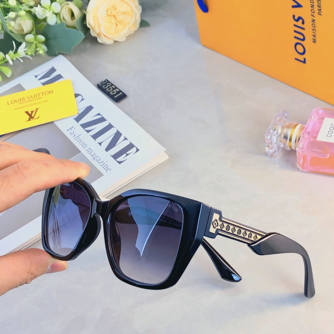 。。Louis vuitto*墨镜女款大框显瘦百搭遮阳防晒太阳眼镜