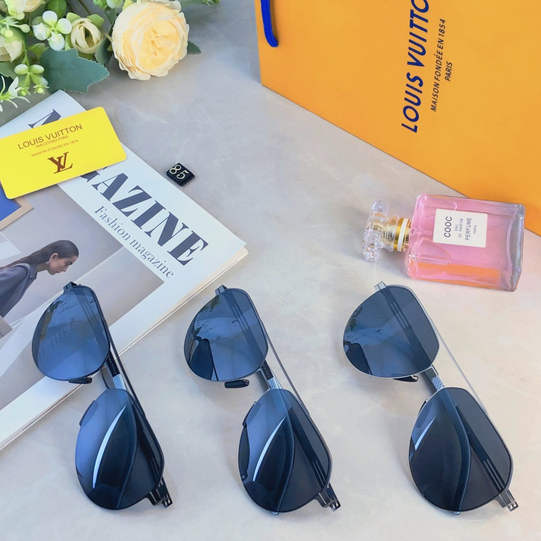 。。Louis vuitto*新款高清尼龙偏光墨镜男款开车驾驶专用高级感太阳眼镜飞行员