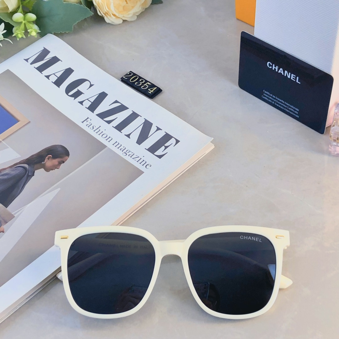 。。Chane*大框墨镜ins风高级感素颜神器防紫外线太阳镜防晒眼镜