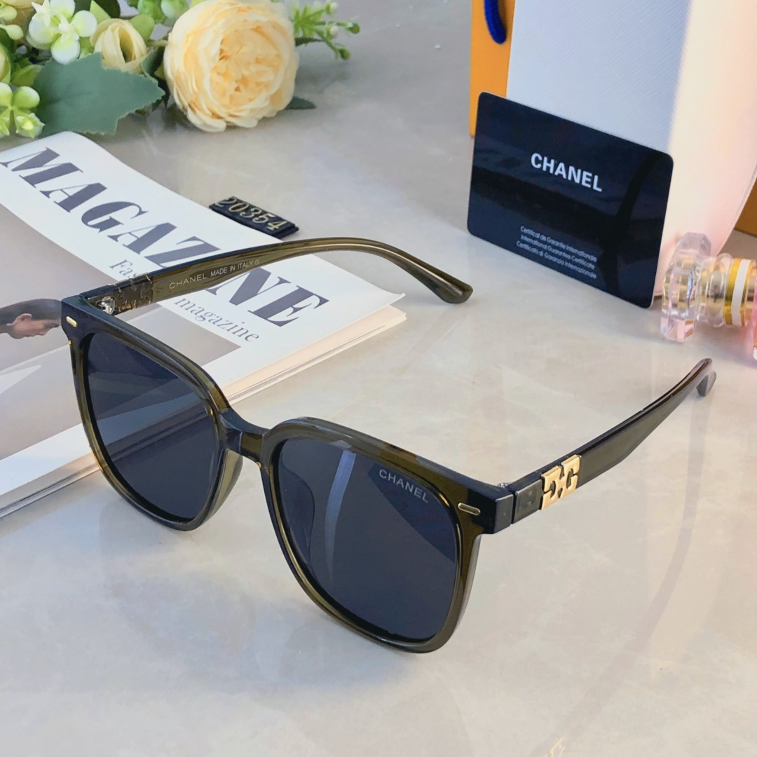 。。Chane*大框墨镜ins风高级感素颜神器防紫外线太阳镜防晒眼镜