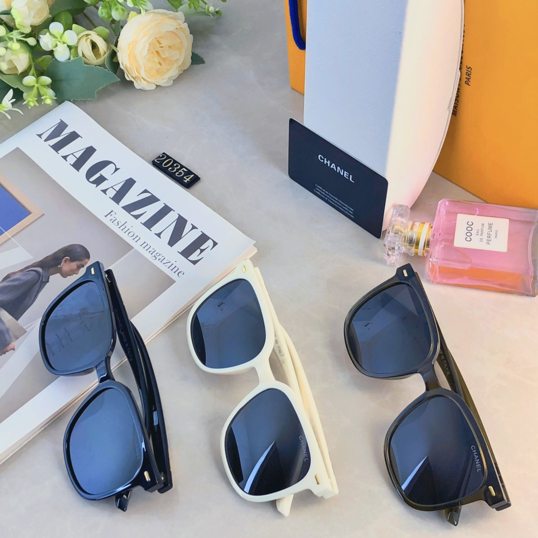 。。Chane*大框墨镜ins风高级感素颜神器防紫外线太阳镜防晒眼镜
