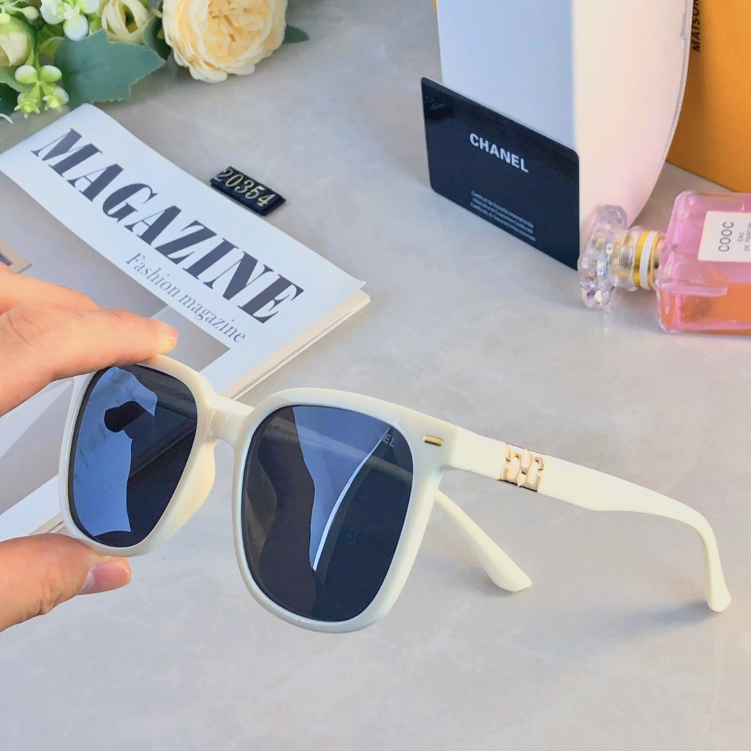 。。Chane*大框墨镜ins风高级感素颜神器防紫外线太阳镜防晒眼镜